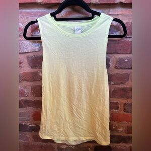 Victoria's Secret Pale Yellow Tank Top